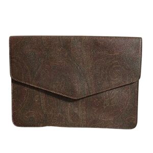 Vintage Etro milano Paisley Clutch